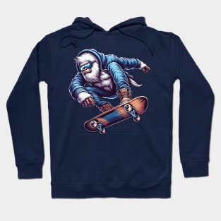 Skateboarding Yeti - Urban Style Hoodie